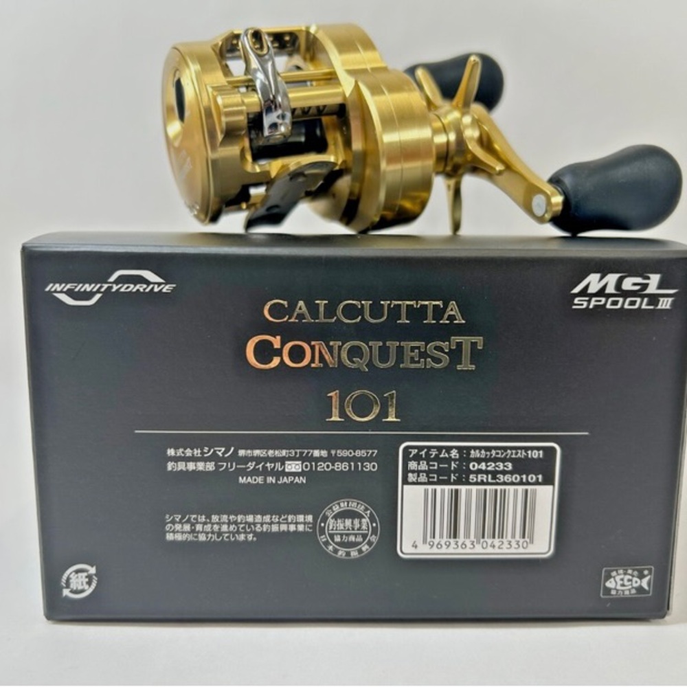 Shimano Calcutta Conquest 101 Fishing Reel